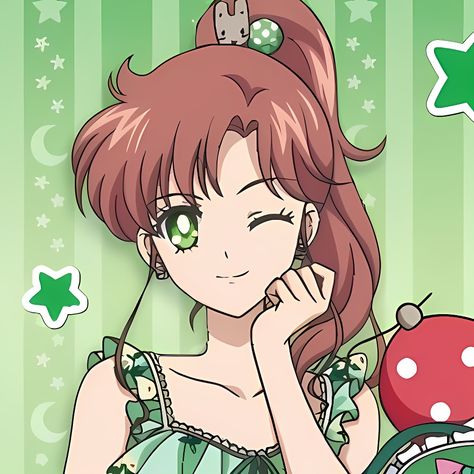 Sailors Scouts, Sailor Moon Makoto Kino, Sailor Jupiter Pfp, Sailor Jupiter Icon, Sailor Jupiter Aesthetic, Sailor Moon Characters, Sailor Moon Jupiter, Makoto Kino, Sailor Scout