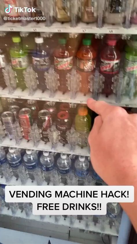 Vending machine hack actually works! [Video] | Useful life hacks, Amazing life hacks, Simple life hacks Vending Machine Hack, Sleepover Christmas, Sleepover Tiktok, Bff Things, Social Life Hacks, Survival Skills Life Hacks, Iphone Life Hacks, Student Life Hacks, Survival Life Hacks