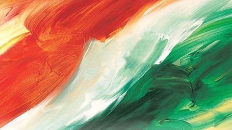 Wallpaper of Artistic Indian Flag with 3D Painting Indian Tricolor Background, Indian Flag Art Painting, Flag Painting Ideas, Indian Flag Painting, Indian Flag Art, Republic Day Images Pictures, Indian Flag Background, Indian Packaging, Tiranga Flag