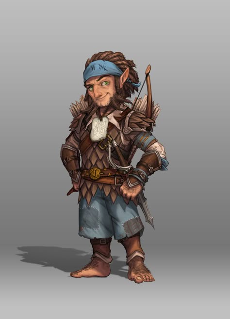 ArtStation - Rorimac Pennywhistle, Graey Erb Forest Gnome Dnd Male, Halfling Fighter, Gnome Ranger, Halfling Male, Dnd Halfling, Medium Armor, Forest Gnome, Pathfinder Character, Heroic Fantasy