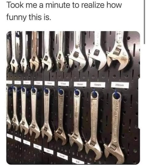 Welding Funny, Funny Car Memes, Barn Shop, Mechanic Humor, Car Memes, Fun Images, Hilarious Stuff, Tool Boxes, Jokes And Riddles