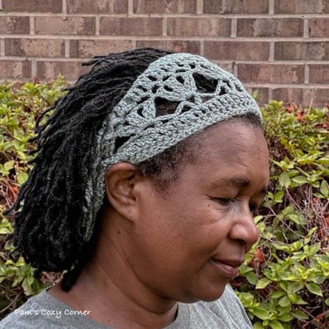 Crochet Lace Headband, Pearl Crochet, Intricate Hairstyles, Lace Shawl Pattern, Crochet Headband Pattern Free, Corner Crochet, Crochet Lace Shawl, Elegant Headband, Crochet Pattern Instructions