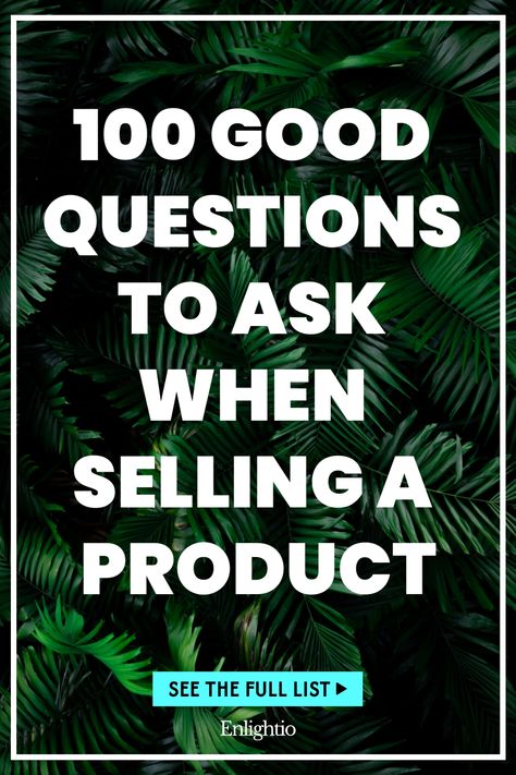 100 Good Questions to Ask When Selling a Product Good Questions To Ask, 100 Questions To Ask, Sales Tactics, Good Questions, 100 Questions, Measuring Success, Fun Questions To Ask, Work Routine, Essential Questions