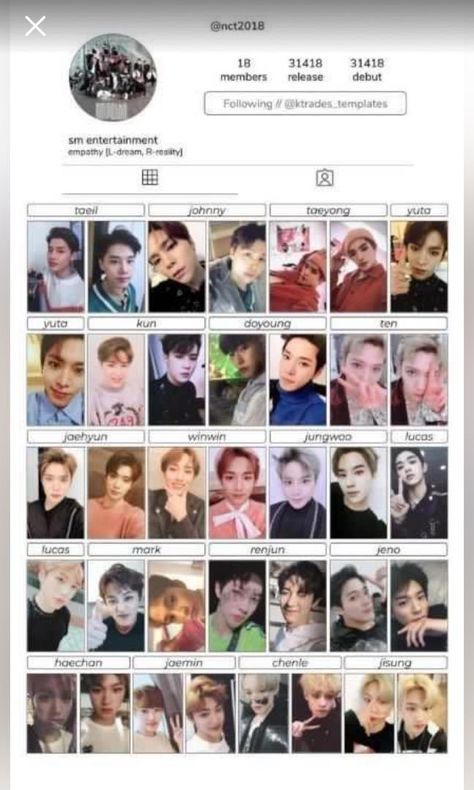 Nct, Photo Wall