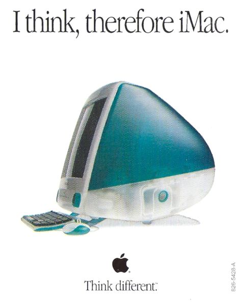 Apple Advert, Appearances Can Be Deceiving, Imac G3, Seeing Double, Ghost In The Machine, Retro Gadgets, Apple Technology, Vintage Poster Design, Campaign Posters