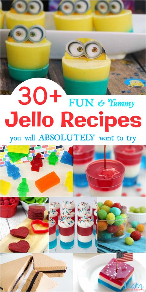 30+ Fun & Yummy Jello Recipes You Will Absolutely Want to Try  #recipes #jello #funfood Fun Jello Ideas, Jello For A Crowd, Kids Jello Ideas, Fun Jello Recipes, Recipes Using Instant Clear Jel, Jello Ideas For Kids, Things To Make With Jello, Jello Mold Ideas, Fun Jello Ideas For Kids