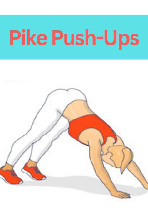 How to do pike pushups with the proper form, muscles worked and their surprising benefits. Best Gym Machines, Pike Pushup, Natural Face Cleanser, Gym Machines, Best Exercise, Chest Muscles, Overhead Press, Strong Shoulders, Body Strength