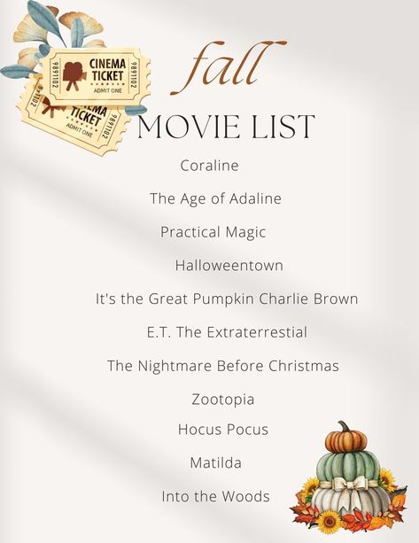 Fall Movie List, Best Fall Movies, Movie Bucket List, Autumn Board, The Fall Movie, Halloween Movies To Watch, Fall Movie, Posters Decor, Movie Lists#FallTV2024 #MustWatchTV #TVShowNight #BingeWorthySeries #FallStreamingGuide #FallMovies2024 #MovieNightGuide #MustWatchMovies #CinematicFall2024 #BingeWorthyFilms Autumn Movies, Movie Bucket List, Best Fall Movies, Autumn Board, The Fall Movie, Fall Movie, It's The Great Pumpkin Charlie Brown, Posters Decor, Movie Lists