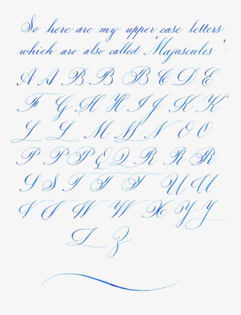 Fountain Pens Calligraphy, Hantverk Diy, Handwriting Analysis, Cursive Alphabet, Copperplate Calligraphy, Alfabet Letters, Learn Calligraphy, Beautiful Handwriting, How To Write Calligraphy