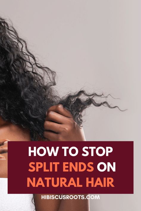 Read this article for tips on how to stop split ends on natural hair. Learn how to prevent split ends, and how to get rid of them once you have them. #splitends #naturalhairtips Avocado Hair Mask Recipe, Split Ends Hair, Avocado Hair Mask, Avocado Hair, Hair Mask Recipe, Stop Hair Breakage, Best Hair Mask, Natural Hair Growth Tips, Hair Fixing