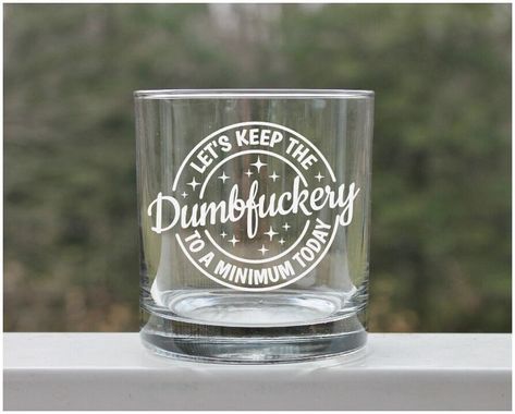 Memorial Garden Plaques, Glasses Ideas, Air Force Gifts, Etched Glassware, Personalised Glasses, Glass Rocks, Glass Engraving, Personalized Gifts For Men, Whiskey Glass