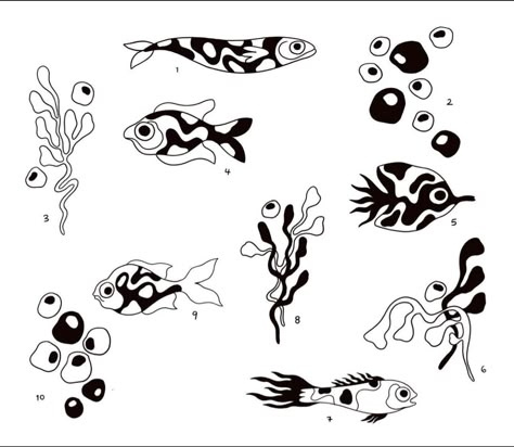 Sea Life Line Art, Weird Fishes Tattoo, Humuhumunukunukuapuaa Tattoo, 305 Tattoo Miami, Little Fish Tattoo, Clownfish Tattoo, Tiny Fish Tattoo, Simple Fish Tattoo, Small Fish Tattoos