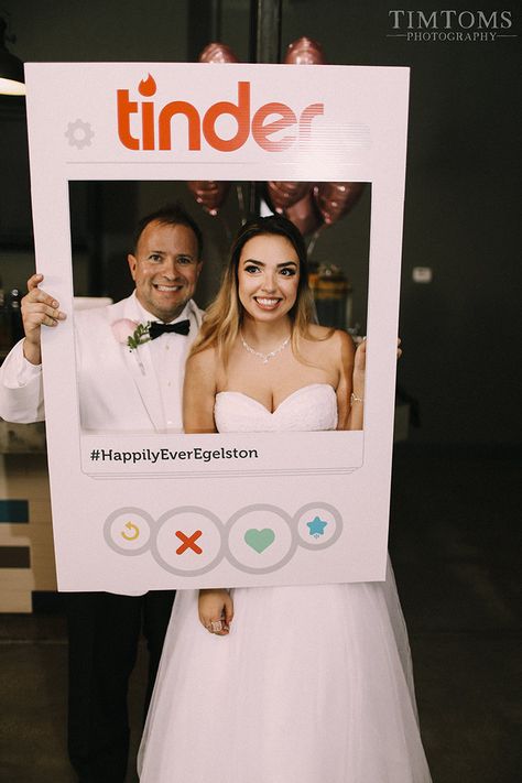 Tinder Bridal Shower Theme, Love At First Swipe Engagement Party, Dating App Wedding Ideas, Its A Match Tinder Wedding, Tinder Themed Party, Tinder Wedding Sign, Tinder Themed Wedding, Tinder Wedding Ideas, Funny Wedding Ideas