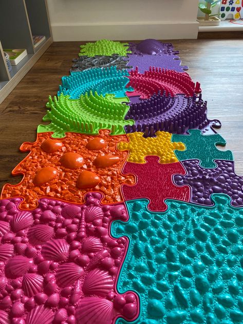 Sensory Kids Room, Sensory Bedroom, Sensory Mat, Sensory Wall, Sensory Rooms, Toddler Sensory, Sensory Stimulation, Sensory Room, Play Mats