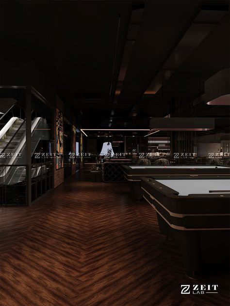 Luxury Billiard Room, Billiard Design, Billiards Room Decor, Billiards Bar, Billiards Room, Arcade Room, Vip Room, Design Restaurant, Lounge Design