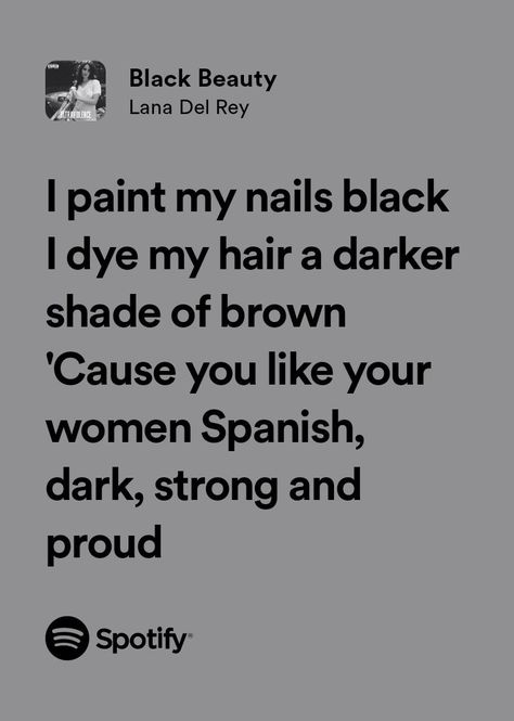 In This Darkness Clara La San Lyrics, Black Beauty Lyrics, Lana Del Rey Black Beauty, Citation Film, Tumblr Feed, Lana Del Rey Songs, Wall Pics, Vintage Music Posters, Fav Song