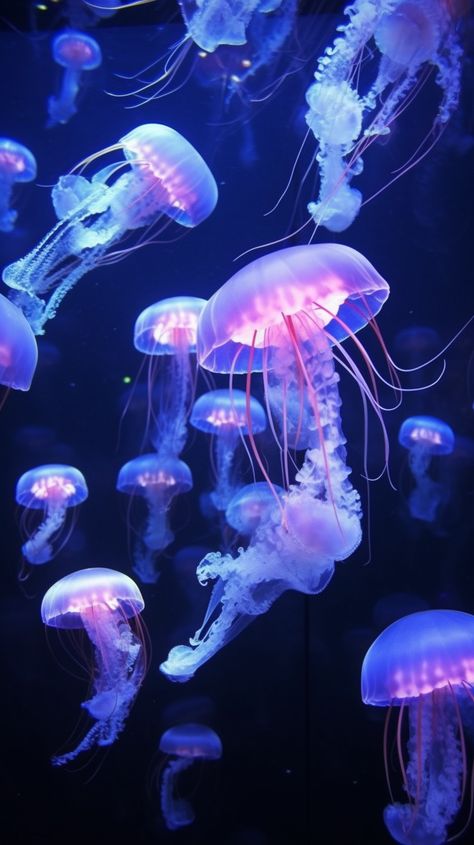 Background Jellyfish, Wallpaper Jellyfish, Jellyfish Wallpaper, Underwater Wallpaper, Jellyfish, Iphone Wallpaper, Floating, Wallpapers, Iphone