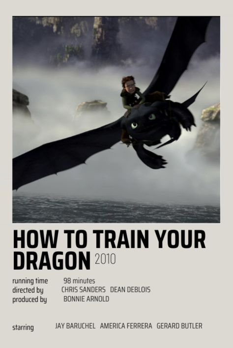 Httyd Poster, Minimalistic Poster, Dragon Movies, Most Paused Movie Scenes, Denis Villeneuve, Iconic Movie Posters, Film Posters Minimalist, Polaroid Poster, Film Posters Vintage