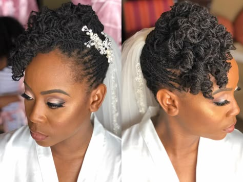 Wedding Hairstyles For Microlocs, Sisterlocks Updo Wedding, Sister Locs Bridal Styles, Sisterlocs Bridal Hairstyles, Sisterlocks Bridal Hairstyles, Microlocs Bridal Hairstyles, Microloc Styles For Wedding, Sisterlock Wedding Hairstyles, Micro Locs Wedding Hairstyles