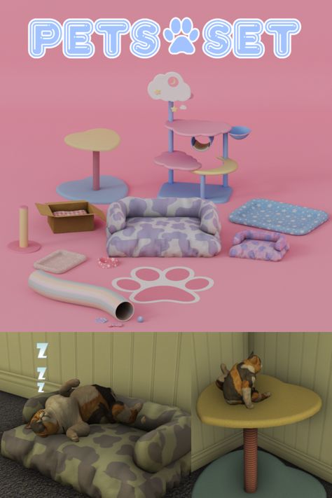 *Photo and CC Creation Credits: @Mechtasims Mechtasims Sims 4, Pet Mod Sims 4, Sims4 Pet Clothes Cc, Sims 4 Cc Cats And Dogs Clothes, Sims 4 Cc Mods Pets, Sims 4 Cc Pets Furniture Patreon, Sims 4 Cc Pets Bed, Sims 4 Cc Cats And Dogs Patreon, Sims 4 Cc Cats And Dogs Mod