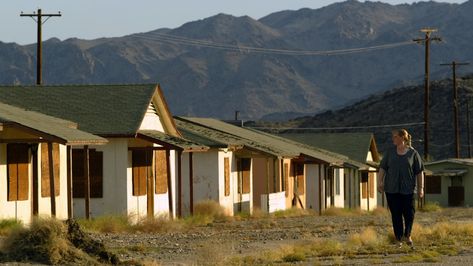 The abandoned area has been used as a set location by the likes of Christopher Nolan Crumbling Buildings, Company Town, Usa Today News, Desert Land, Mountain Rose, Eagle Mountain, Correctional Facility, Riverside County, California Desert