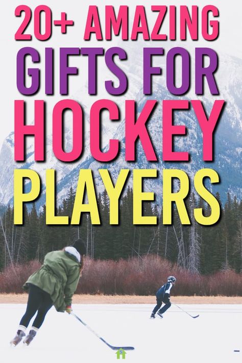 Are you looking for Hockey Gifts for players in your life? Here are some great gifts for anyone who loves hockey, and if you need a hockey player gift idea, there are many in here for you. #giftideas #gifts #hockey #hockeygifts