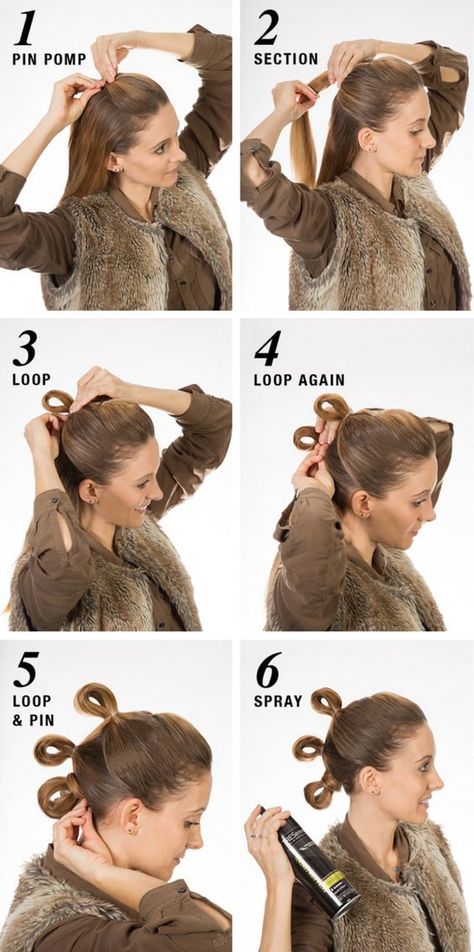 Here's how to get Rey's trilogy pony. Rey Hairstyle Star Wars, Rey Hair Tutorial, Diy Rey Costume Star Wars, Rey Star Wars Hair, Rey Costume Diy, Star Wars Hairstyles, Rey Hair, Ray Star Wars, Star Wars Hair