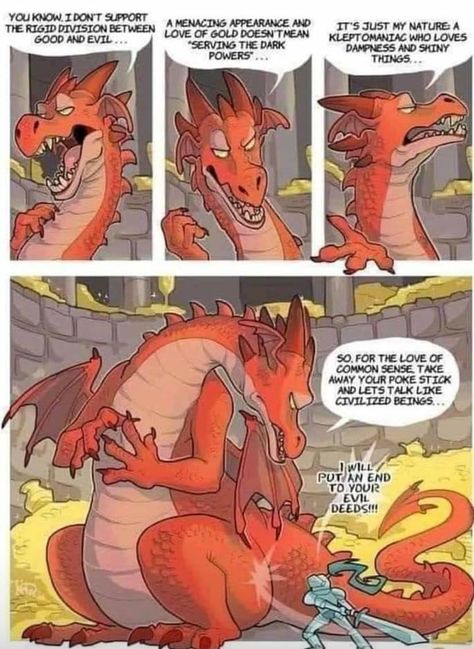 D D Funny, Dnd Stories, Funny Dragon, Dragon Comic, Dungeons And Dragons Memes, Dragon Memes, Dnd Funny, Funny Comic Strips, Dragon Knight