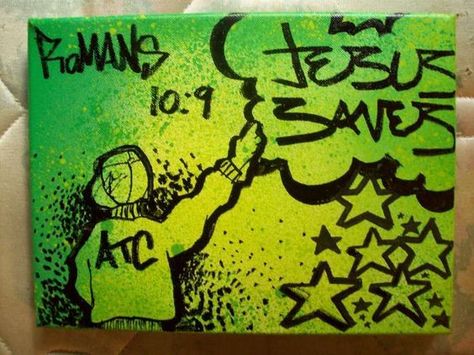 Jesus Graffiti, Christian Graffiti, Yeshua Messiah, Childrens Wall Murals, Kids Church Decor, Christian Graphics, Aesthetic Types, Graffiti Pictures, Diy Classroom Decorations