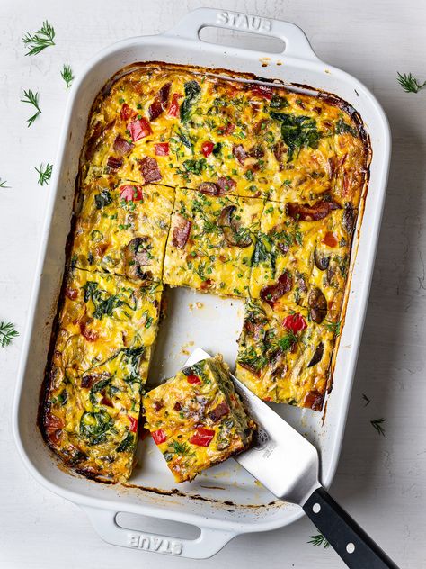 Easy Breakfast Casserole - Sandra Valvassori Whole 30 Breakfast Casserole, Whole30 Breakfast Casserole, Low Carb Vegan Breakfast, Dairy Free Breakfast Casserole, Chia Pancakes, Paleo Breakfast Casserole, Whole30 Breakfast, Hashbrown Breakfast Casserole, Whole 30 Breakfast