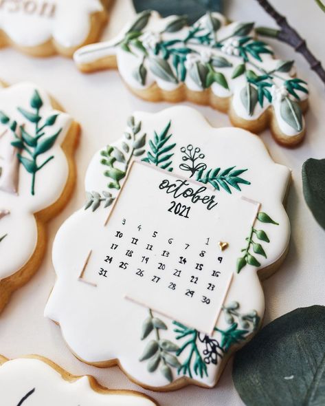 Calendar Cookies Save The Date, Wedding Calendar Cookies, Save The Date Cookies Wedding, Save The Date Cookies, Calendar Cookies, Engagement Party Cookies, Board Engagement, Cookies Decoration, Cookie Board