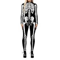 Catsuit Halloween Costume, Full Body Skeleton, Skeleton Costume Women, Halloween Costume Jumpsuit, Body Skeleton, Skeleton Bodysuit, Costume Jumpsuit, Women Skeleton, Halloween Bodysuit