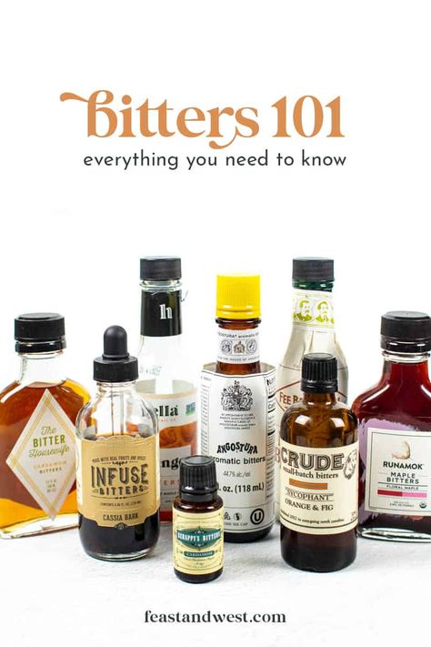 Aromatic Bitters Cocktails, Mocktail With Bitters, Cocktail Bitters Recipes, Cocktail With Bitters, Chocolate Bitters Recipe, Bitters Recipe Diy, Peychauds-bitters Drink Recipes, Chocolate Bitters Cocktail, Non Alcoholic Bitters