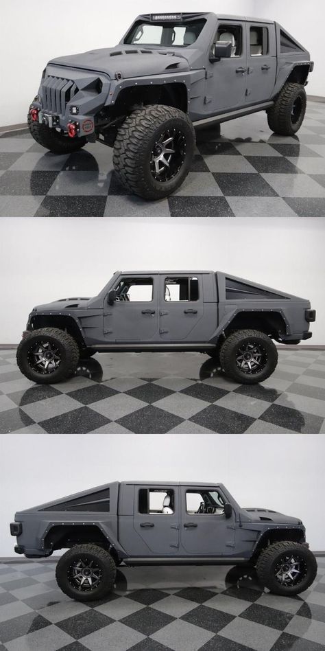 2022 Jeep Gladiator Accessories, Jeep Gladiator Custom, Jeep Gladiator Accessories, Lifted Trucks For Sale, Jeep Wrangler Girl, Overland Truck, Nissan Sunny, Vintage Pickup Trucks, Lifted Jeep