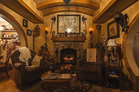 Real-life hobbit homes that put The Shire to shame | loveproperty.com Hobbit Interior, Casa Do Hobbit, Hobbit House Interior, Green Magic Homes, Hobbit Aesthetic, Hufflepuff Common Room, Hobbit Style, Earthen Home, Hobbit Homes