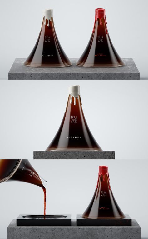 Japanese Bottle Design, Soy Sauce Packaging, Condiments Packaging, Sauce Packaging Design, Sauce Packaging, Japanese Sauce, Japan Package, Consumer Packaging, Design Department