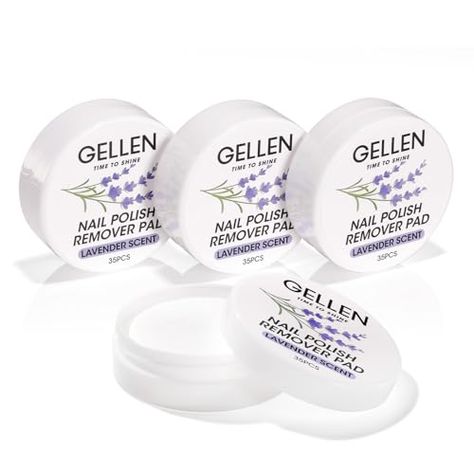 Gellen Nail Polish Remover Pads, 140pcs Remover Wipes For Regular Nail Polish, Non-Acetone Travel Wets Bulk Set For Clearing Nail Polish Salon Home, Lavender Scent Luxury Nail Polish, Nail Polish Remover Pads, Regular Nail Polish, Nail Types, Stunning Nail Designs, Clear Nail Polish, Polish Remover, Nail Polish Sets, Luxury Nails