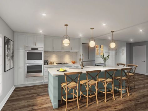 Kitchen Island With Seating For 6 Square, Kitchen Island Four Seats, Kitchen Island 6 Seats, Kitchen Island Seating For 6, Kitchen Island 4 Seats, Kitchen Island Six Seats, Square Island 2 Side Seating, Large Kitchen Island With Seating Table & Bar Stools, Kitchen Island With Seating For 6