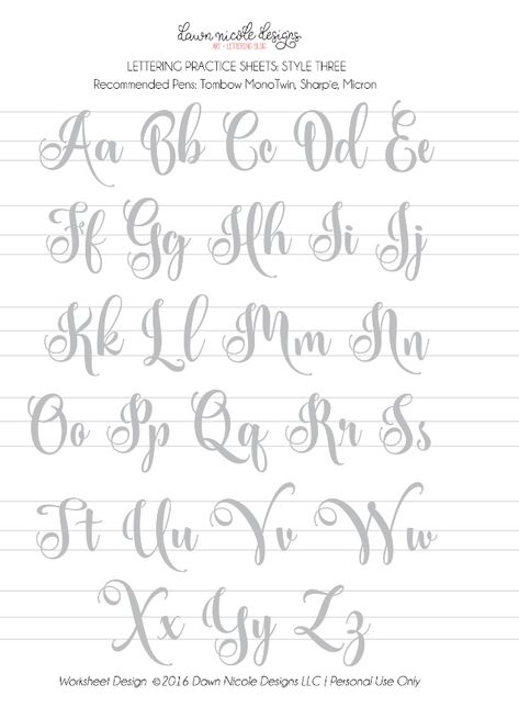 Fake Lettering, Brush Lettering Worksheet, Hand Lettering Practice Sheets, Brush Lettering Practice, Hand Lettering For Beginners, Hand Lettering Worksheet, Learn Hand Lettering, Lettering Guide, Hand Lettering Practice