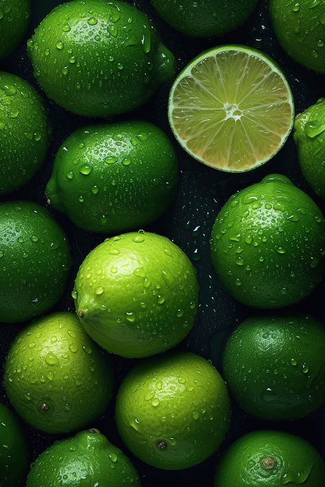 Fresh Lime With Water Drops, Lime Print Kitchen Decor, Fruit Art Print, Vegan and Vegetarian Posters, Dining Room & Kitchen Decor - Etsy Green Backgrounds Aesthetic, Lime Background, Green Items, Vegetables Photography, Green Poster, Fruit Art Print, Green Lemon, Lime Peel, Fruit Photography