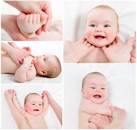 Baby Spa! The Benefits of Infant Massage - BabySparks Massage Bebe, Baby Spa, Newborn Lounger, Baby Registry Items, Massage Benefits, Baby Massage, Foto Baby, Baby Lotion, Baby Learning