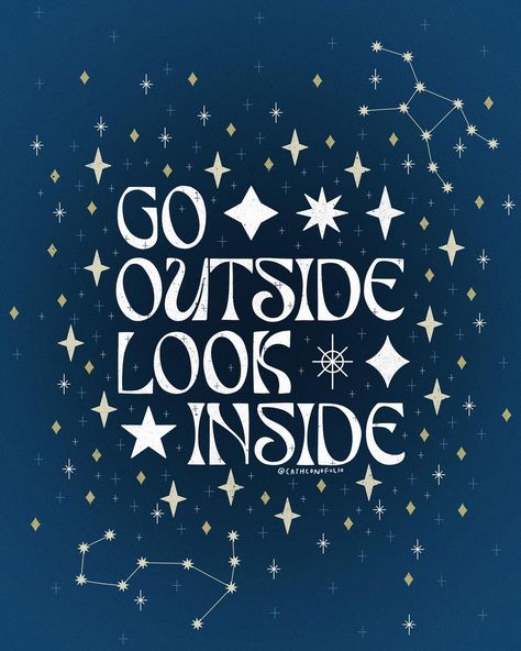 Go Outside Look Inside, Procreate Tutorial, Go Outside, Constellations, New Product, Instagram Profile, The Outsiders, Keep Calm Artwork, Digital Art