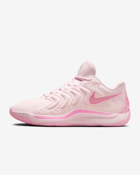 KD17 "Aunt Pearl" Basketball Shoes. Nike.com Basketball Shoes Aunt Pearl, Trending Basketball Shoes, Nike Kd 17 Aunt Pearl, Cute Nike Basketball Shoes, Cool Basketball Shoes Nike, Bright Colored Basketball Shoes, Woman Basketball Shoes, Kd 17 Aunt Pearl, Aesthetic Basketball Shoes