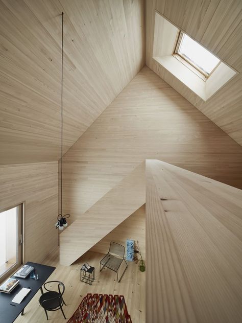 Gallery of Haus am Moor / Bernardo Bader Architekten - 9 Bernardo Bader, Wood Architecture, Eero Saarinen, Design Del Prodotto, Wood Interiors, Wooden House, Modern Interior Design, Wooden Walls, 인테리어 디자인