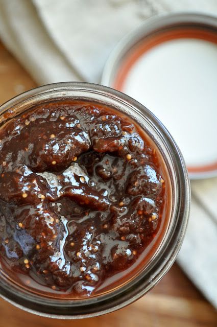 Freezer Jams, Balsamic Jam, Fig Sauce, Fig Jam Recipe, Ginger Jam, Fig Spread, Homemade Jams, Fig Newtons, Homemade Foods