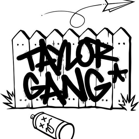 Taylor Gang Official. @wizkhalifa @berner415 @chevywoods @tuki-carter @jrdonato @tydollasign @juicyjmusic @sledgren Gang Tattoo Ideas, Wiz Khalifa Tattoos, Taylor Gang Or Die, Taylor Gang, Gang Tattoos, Taylors Gang, Cartoon Character Tattoos, Hip Hop Quotes, Paint Photography