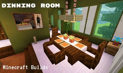 Dinning Room Minecraft Ideas, Minecraft Lounge Ideas, Lounge Room Minecraft, Minecraft Lounge Room Ideas, Minecraft Lounge Room, Minecraft Decor, Minecraft Interior, Minecraft Interior Design, Minecraft Inspiration