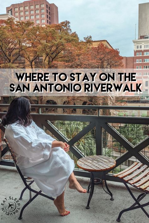 Hotel valencia riverwalk view on a balcony in a hotel bathrobe Houston Travel Guide, San Antonio Riverwalk Hotels, San Antonio Texas Riverwalk, Riverwalk San Antonio, San Antonio Hotels, Houston Airport, Texas Getaways, Texas Bucket List, Texas Vacation