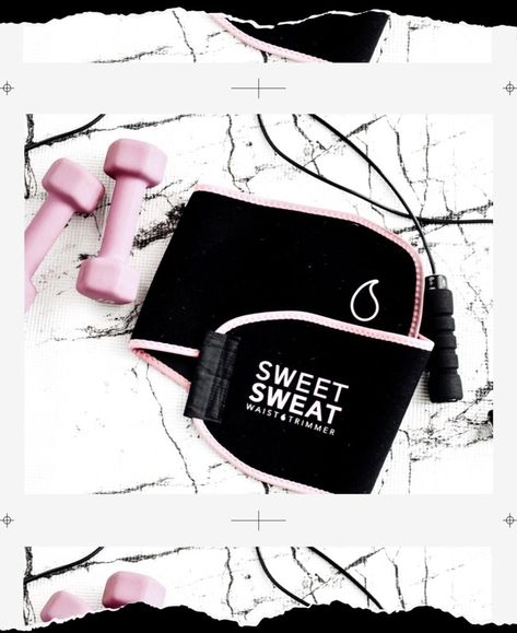 Honest review of the Sweet Sweat Waist Trimmer, material & results | Click to Read and Shop! Sweet Sweat Waist Trimmer, Sweet Sweat, Swimsuit Season, Waist Trimmer, Lower Abdomen, Workout Essentials, Workout Regimen, Love Handles, Beauty Must Haves