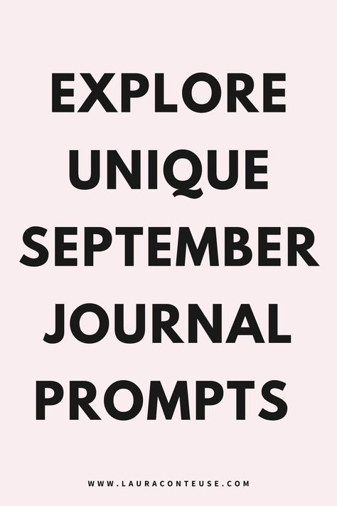 Kickstart your September with these journal prompts for September! Explore back to school journal prompts to reflect on new beginnings. Use monthly journal prompts for September to guide your thoughts and growth. Embrace the season with fall writing prompts and cozy autumn journaling prompts. Challenge yourself with a September writing challenge and dive into creative September writing prompts. These September journal prompts will inspire your writing journey all month long! School Journal Prompts, September Journal Prompts, Autumn Journaling, Monthly Journal Prompts, September Writing Prompts, Back To School Journal, Fall Writing Prompts, September Journal, September Writing